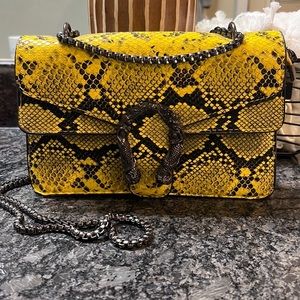 Yellow crossbody